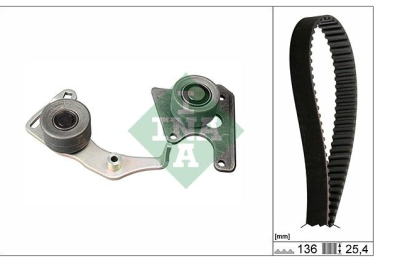 kit distribution Citroën berlingo,jumpy,xsaraPeugeot 406,306,205,boxer,partner,expert .19d rèf:530009610