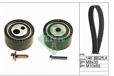 kit distribution Citroën c5,c8,Peugeot 406 807 2.2hdi rèf:530044610