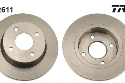Disque de frein avant (trw) Nissan micra 2 1.0i 1.4i 1.5d 16v réf:df2611